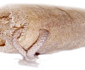 Loofah Scrub on Rope - 5" -